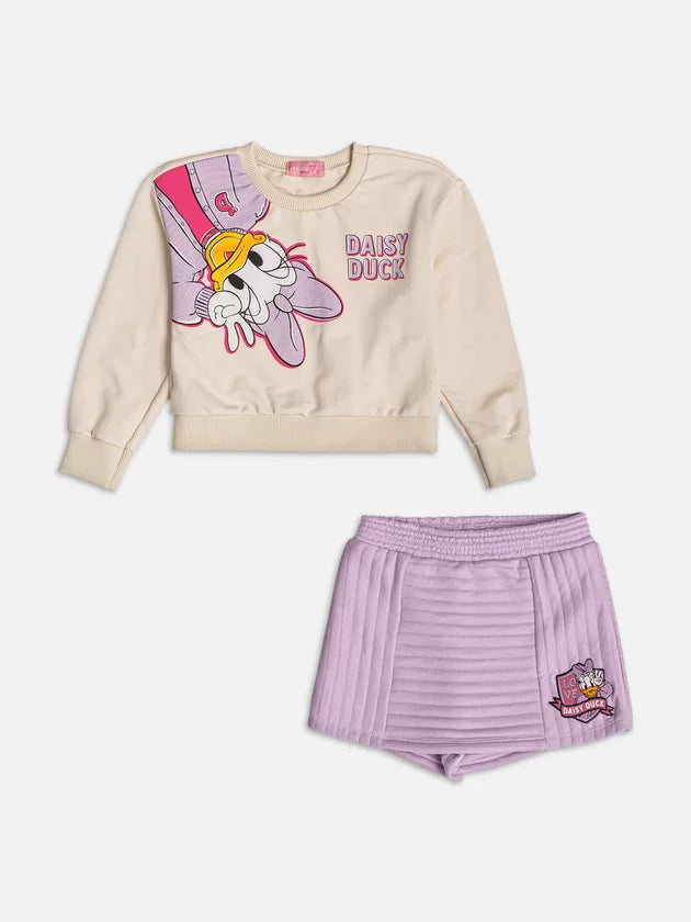 Conjunto Daisy Duck Lilás - Momi