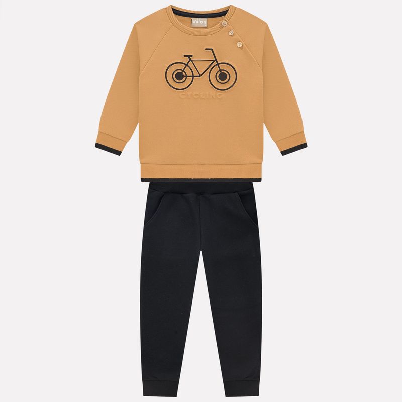 Conjunto Infantil Masculino Casaco + Calça Milon - Milon