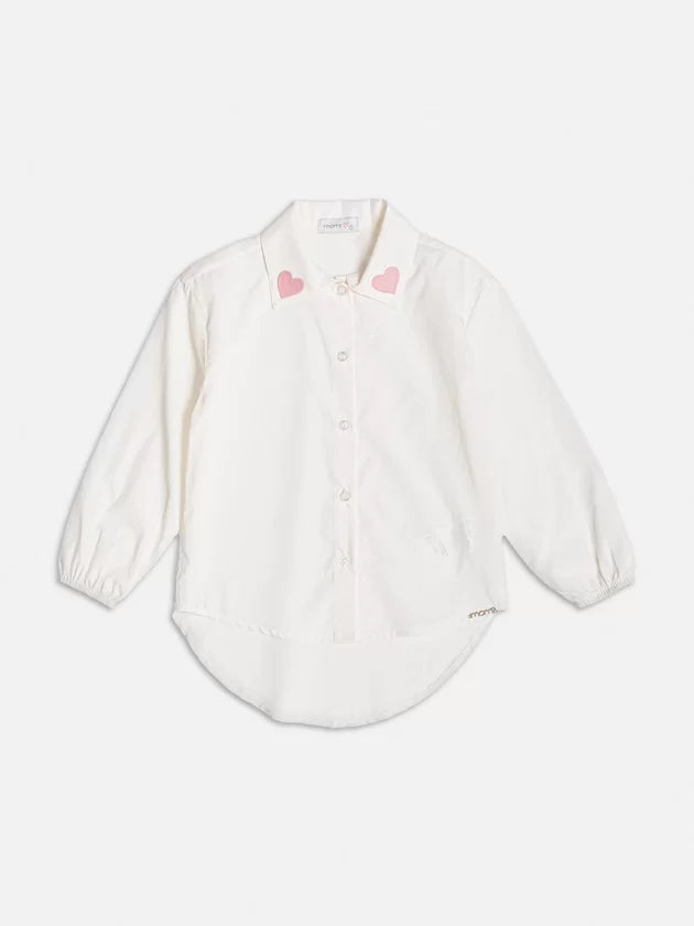 Camisa com Patch de Coração - Momi