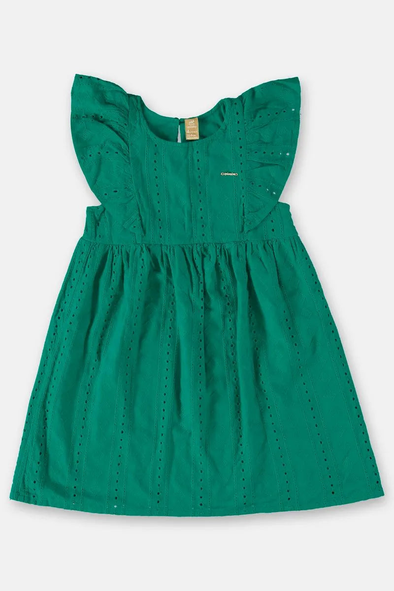 Vestido de Laise Verde - Up Baby