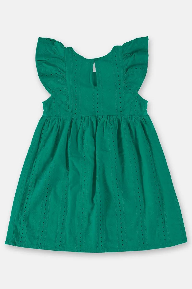 Vestido de Laise Verde - Up Baby