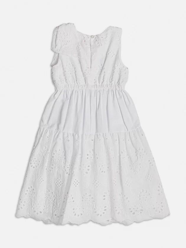 Vestido Branco com Laço - Momi