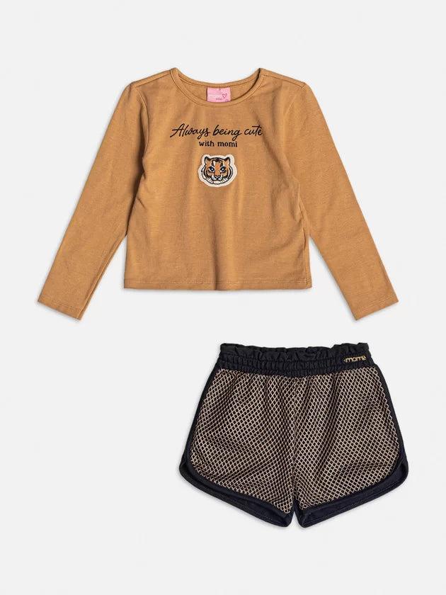 Conjunto Short de Tela - Momi