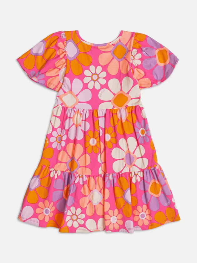 Vestido Estampado de Flores - Momi