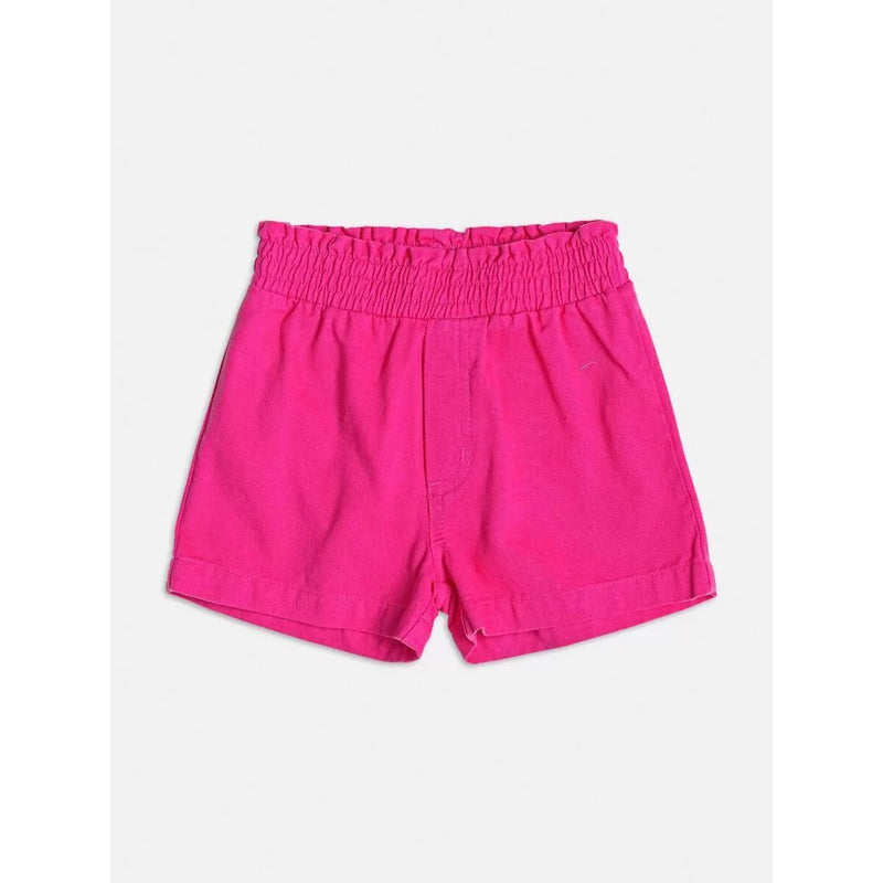 Conjunto Blusa Branca Short Pink - Momi