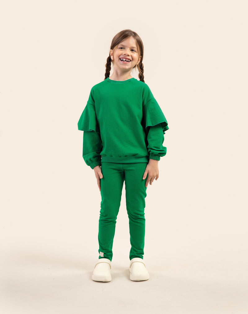 Conjunto Molecotton Verde - Bug Bee