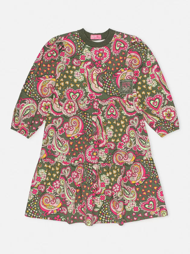 Vestido Floral Paisley - Momi