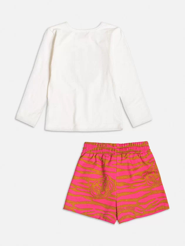 Conjunto Short Saia Tigre - Momi