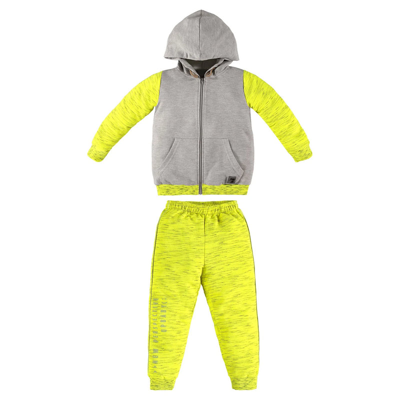 Conjunto Mescla com Amarelo - Up Baby