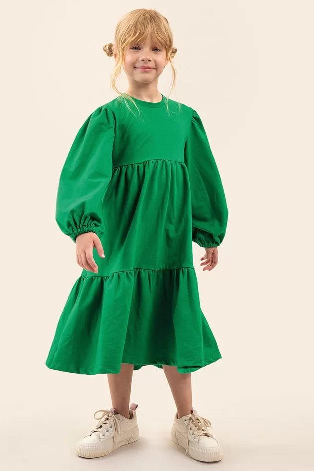 Vestido Verde Molecotton - Bug Bee