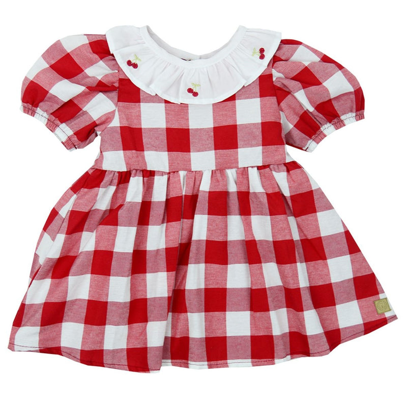 Vestido Cherry Celebration Vermelho - Grow Up