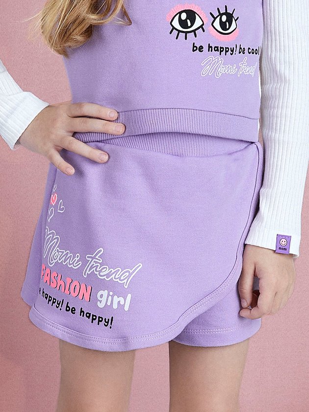 Conjunto Fashion Girl Lilás Momi