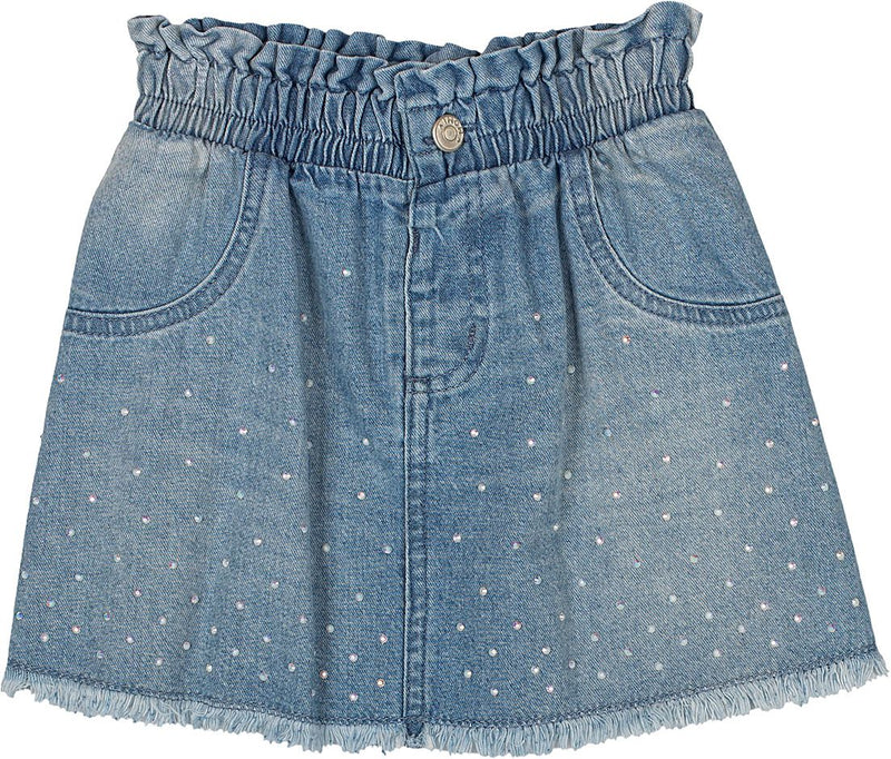 Saia Clochard com Strass - Momi