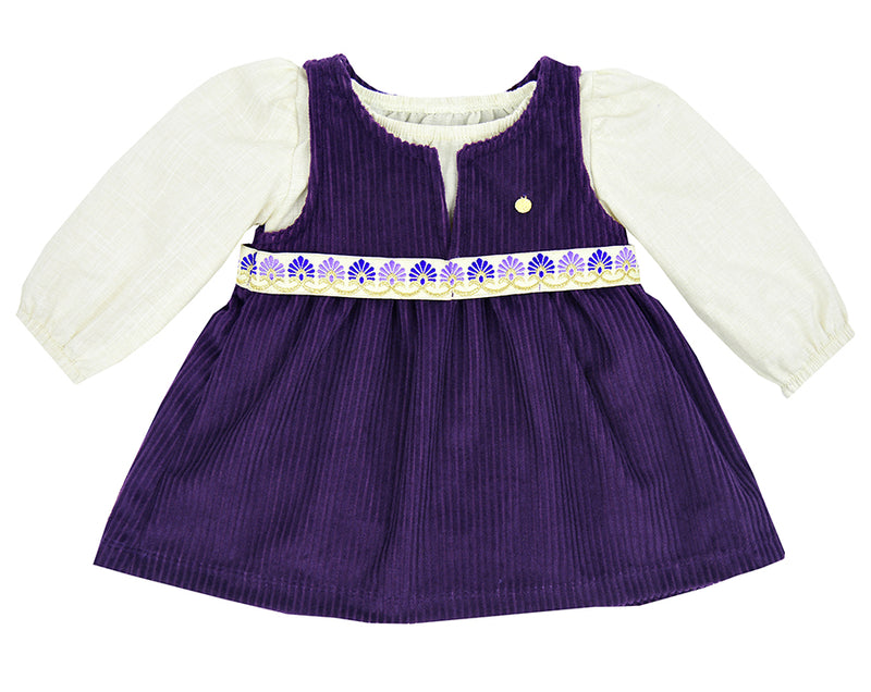 Vestido com Bata Roxo - Grow Up