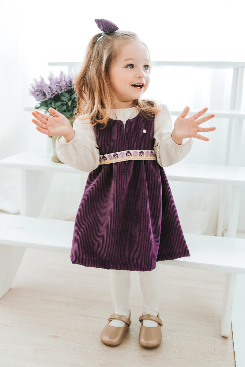 Vestido com Bata Roxo - Grow Up