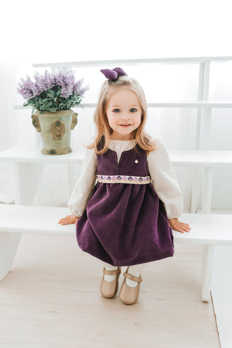 Vestido com Bata Roxo - Grow Up