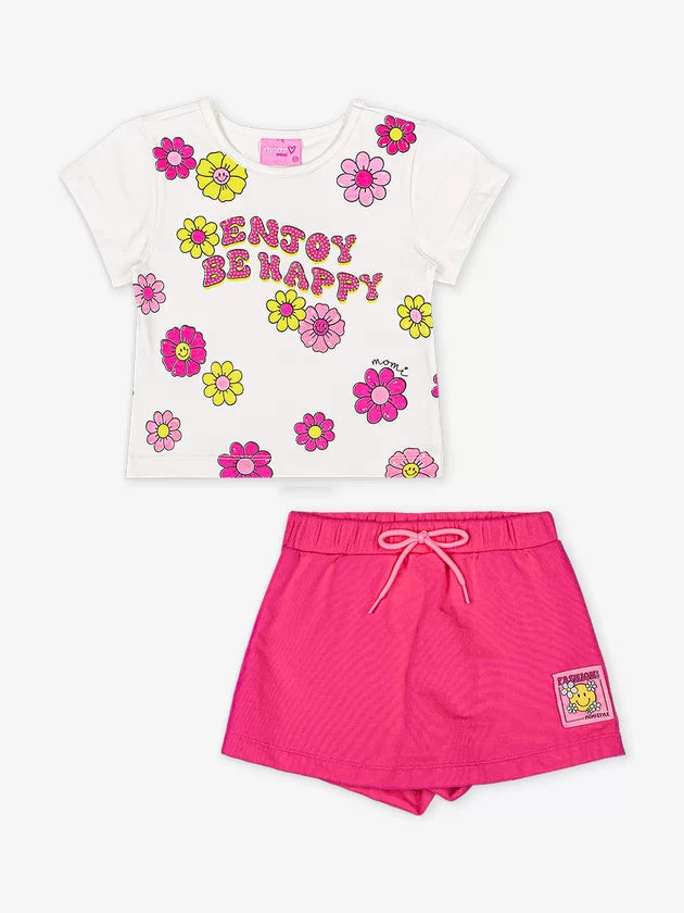 Conjunto Pink Floral - Momi