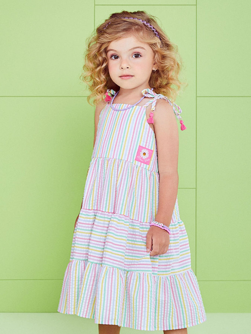 Vestido Listrado Candy - Momi