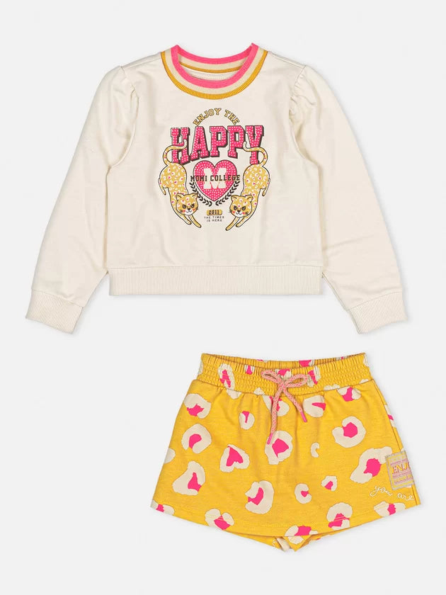 Conjunto Casaco e Short Saia College - Momi