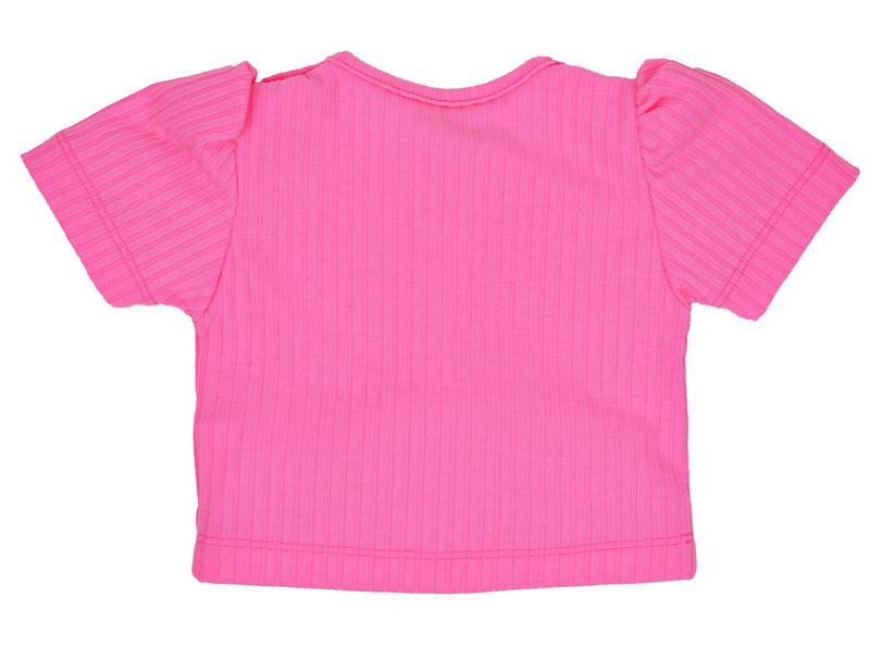 Cropped Wonderland Rosa Neon - Grow Up