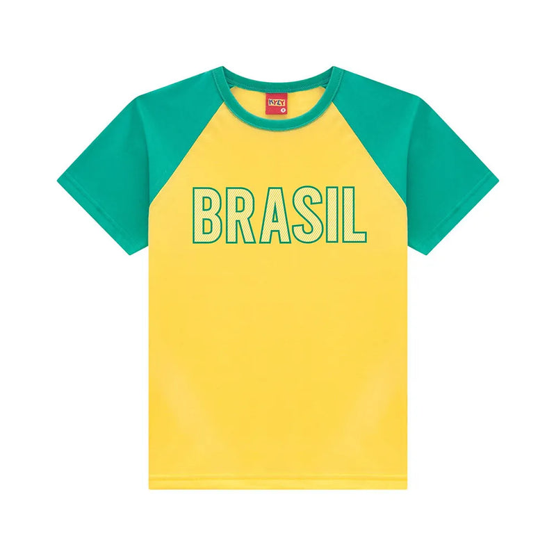 camiseta brasil masculina- kyly