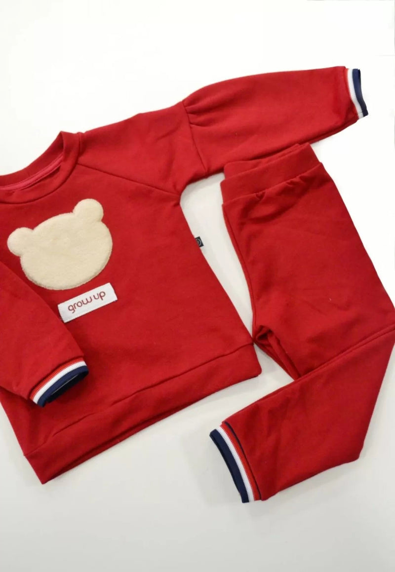 Conjunto Moletinho Estampa Frontal Pelúciada - Grow Up