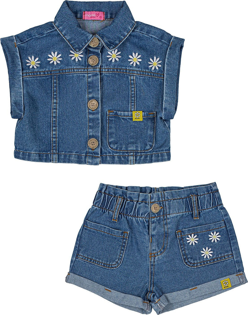 Conjunto Colete e Short Magarida - Momi