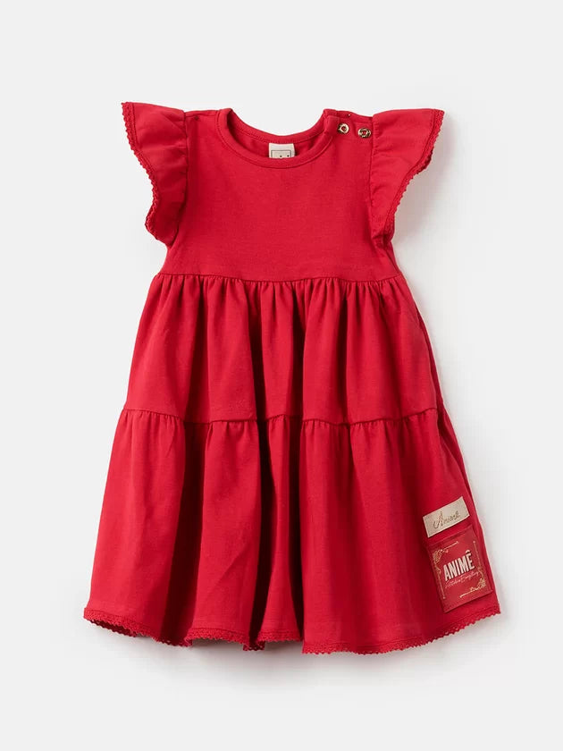 Vestido Marias Vermelho - Animê