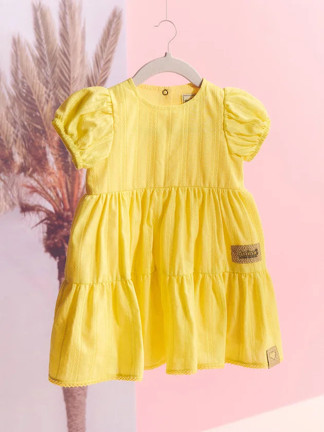 Vestido Marias Amarelo - Animê