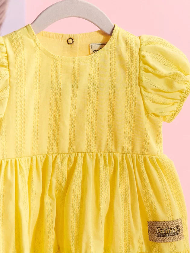 Vestido Marias Amarelo - Animê