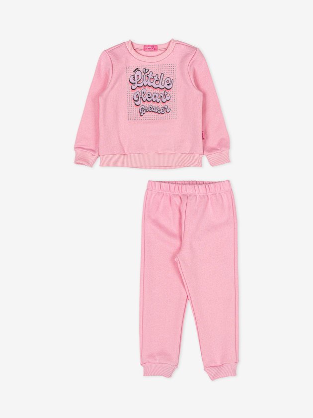 Conjunto de Moletom Rosa Momi