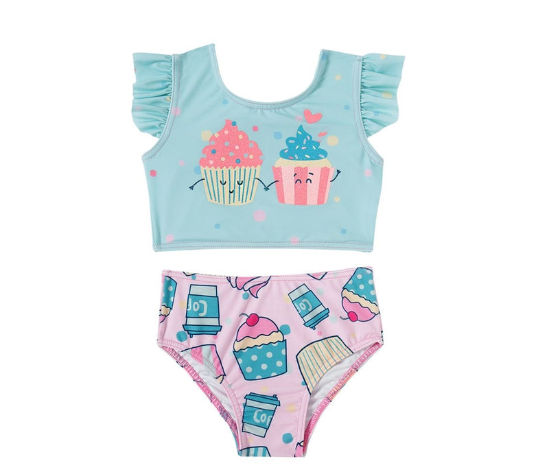 Top com Calcinha Toddler Praia - Tip Top