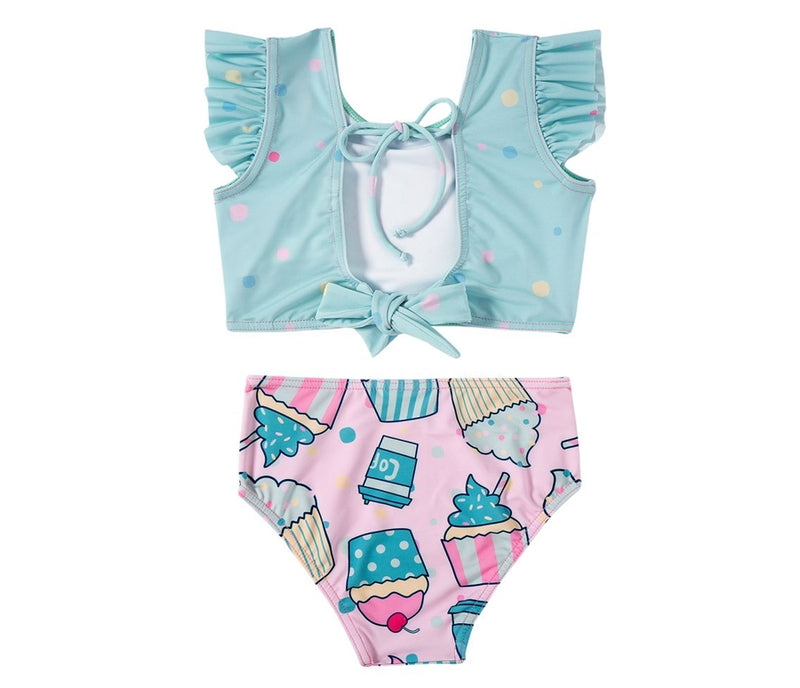 Top com Calcinha Toddler Praia - Tip Top