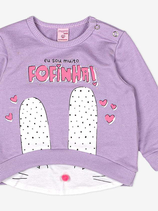 Conjunto Coelhinha Fofinha Momi