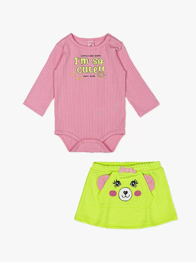 Conjunto Neon de Ursinho Momi